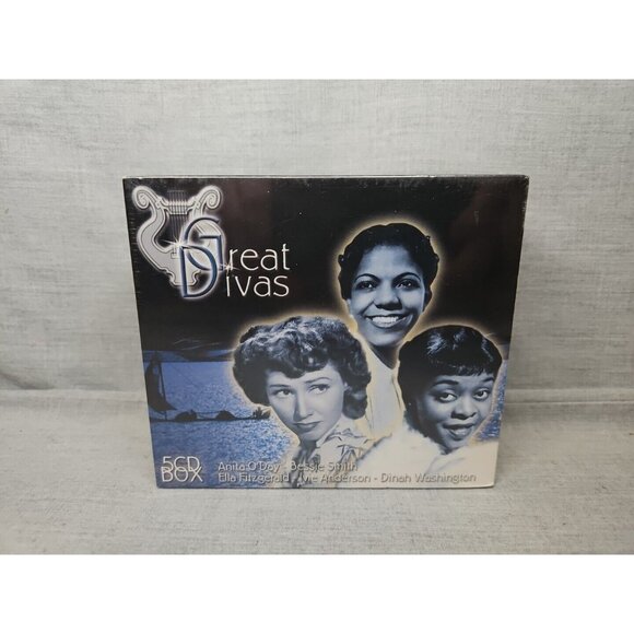 Great Divas (5 CD Box, 2002, Joan Records) New Germany 7203Sabam Crescendo